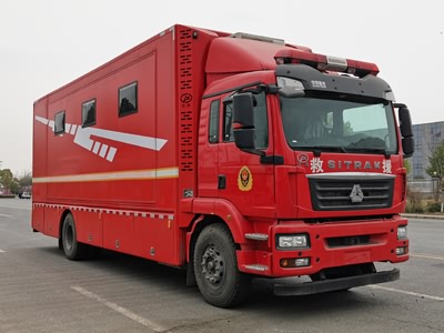 重汽汕德卡應(yīng)急保障消防車